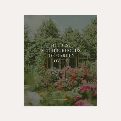 Best Neighborhoods for Garden Lovers!