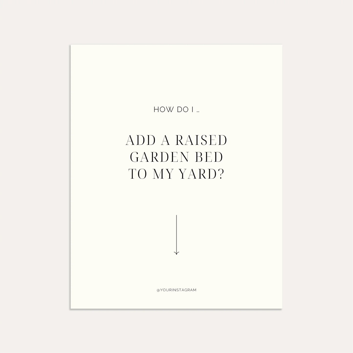 How Do I … Add a Raised Garden Bed
