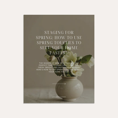 Staging for Spring