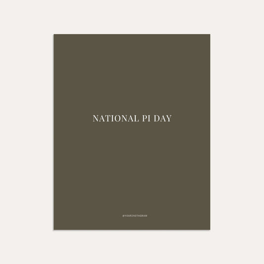 National Pi Day (Sage)