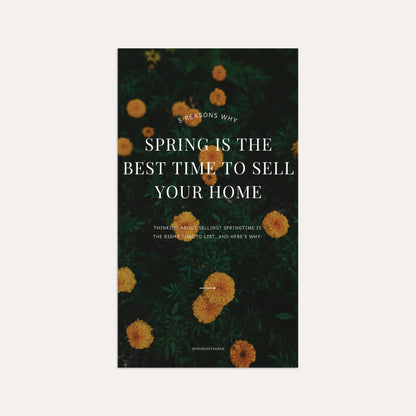 5 Reasons Why Spring is the Best Time to Sell Your Home