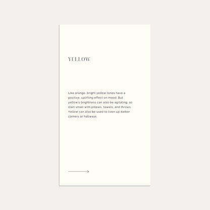The Meaning of Color- Linen