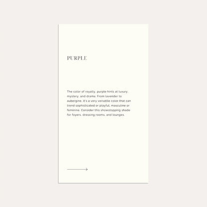 The Meaning of Color- Linen