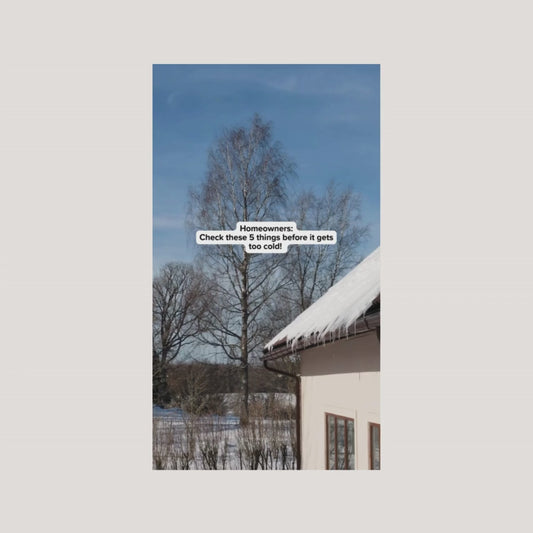 Check these 5 things before it gets too cold.