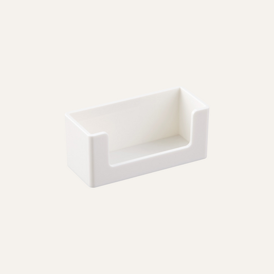 White Business Card Holder